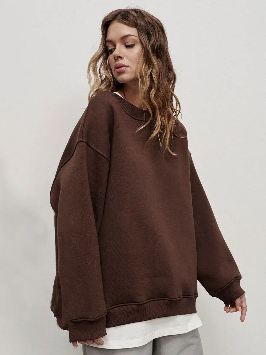Street Color Oversize Fleece