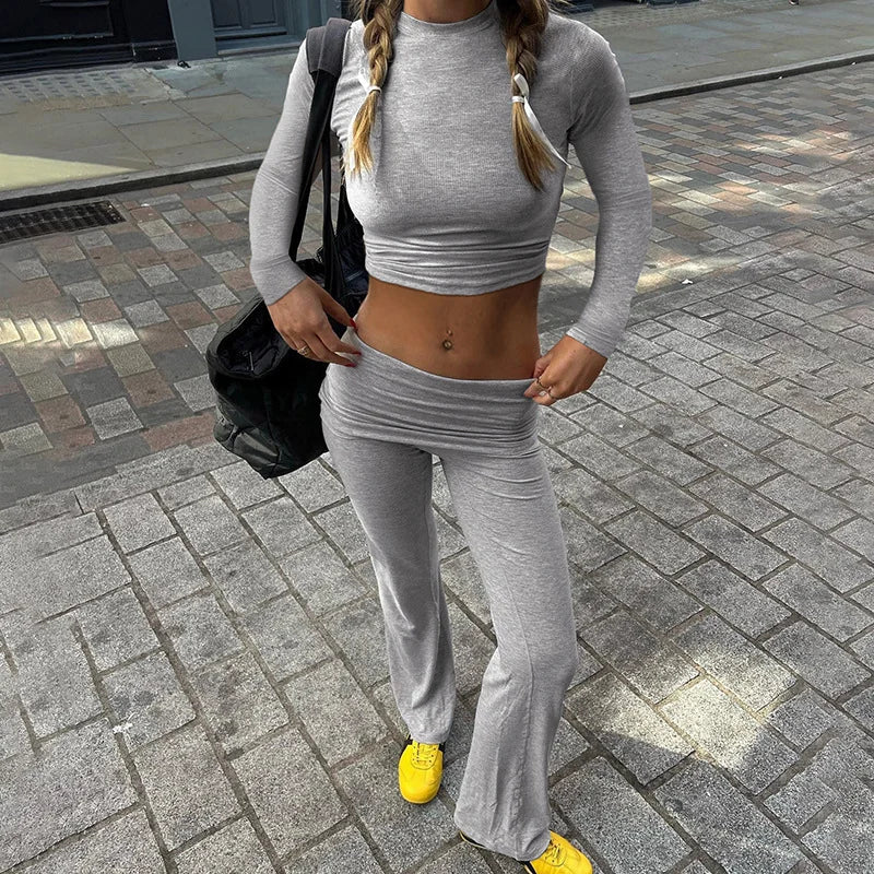 T-shirt And Flared Pants