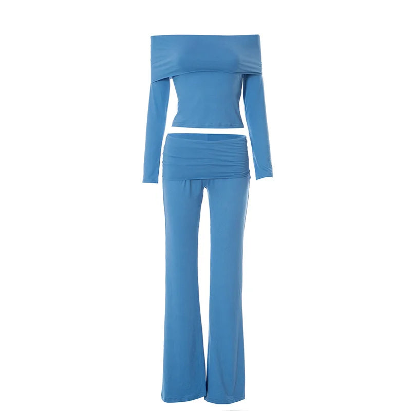 Tight-Fitting Long Set