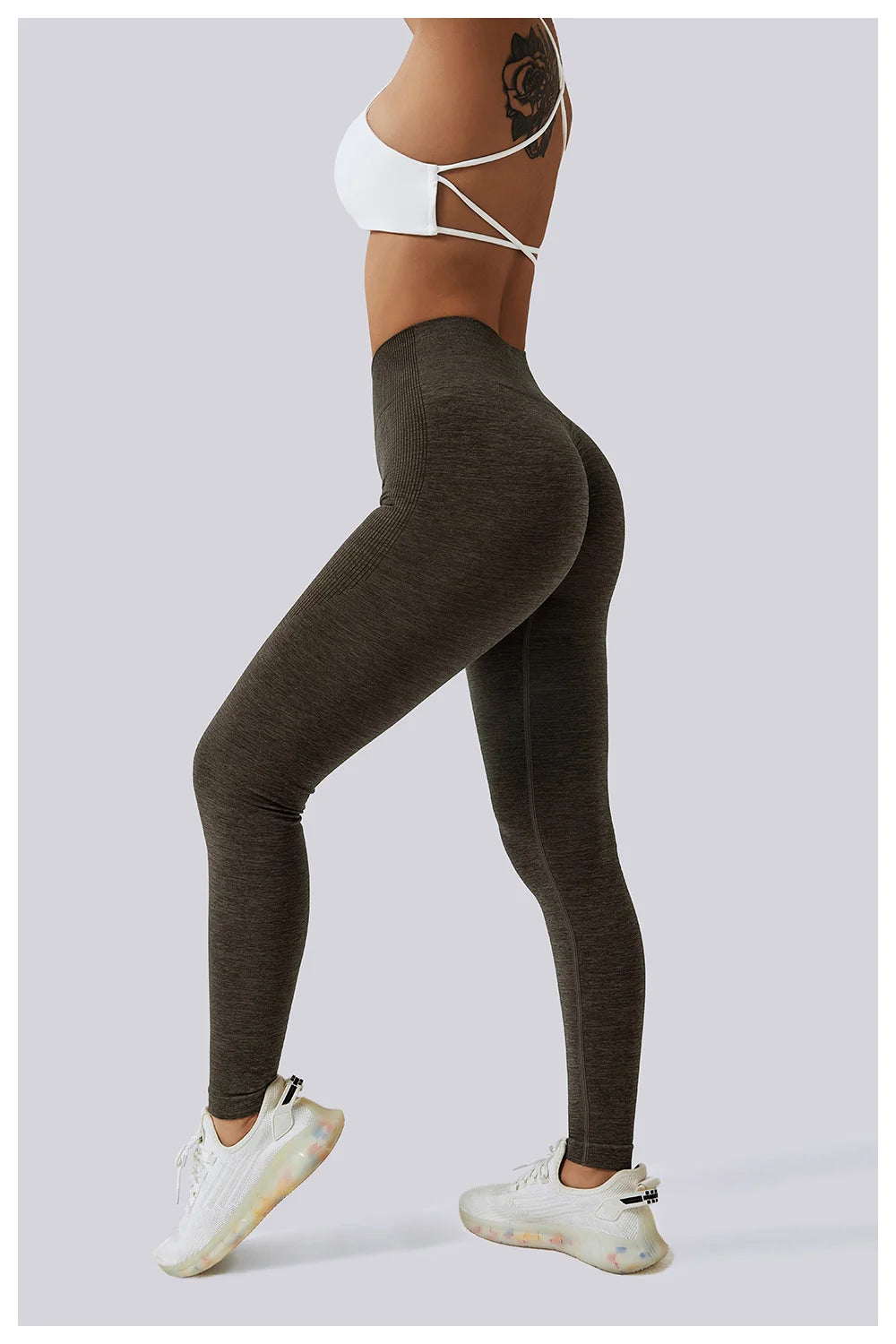 High Waist Quick Dry Gym Pants Running Sports Leggings