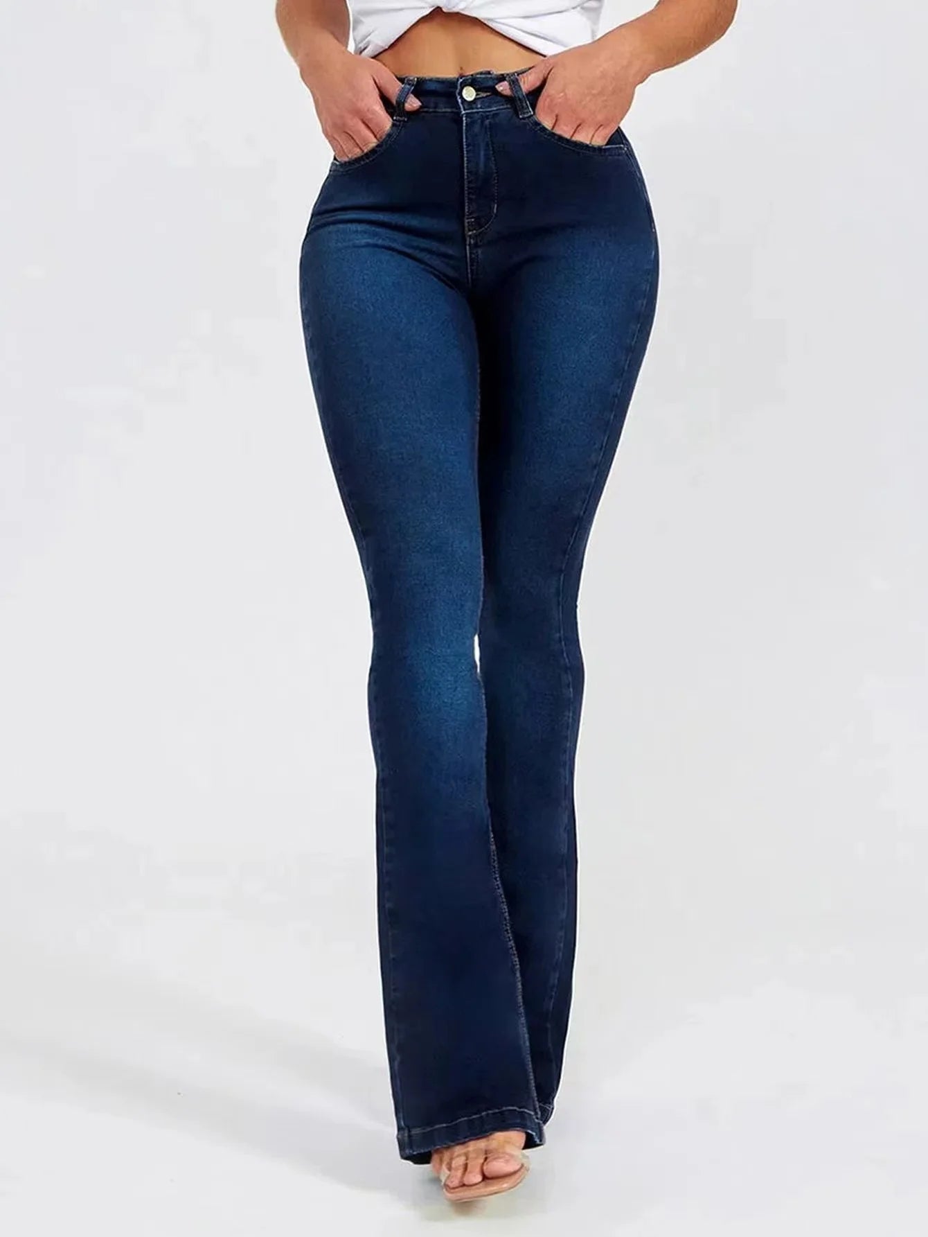 Stretch Flared Skinny Jean