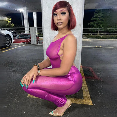 Sexy Backless Suspender Dress
