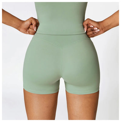 High Waist Sports Tight Shorts