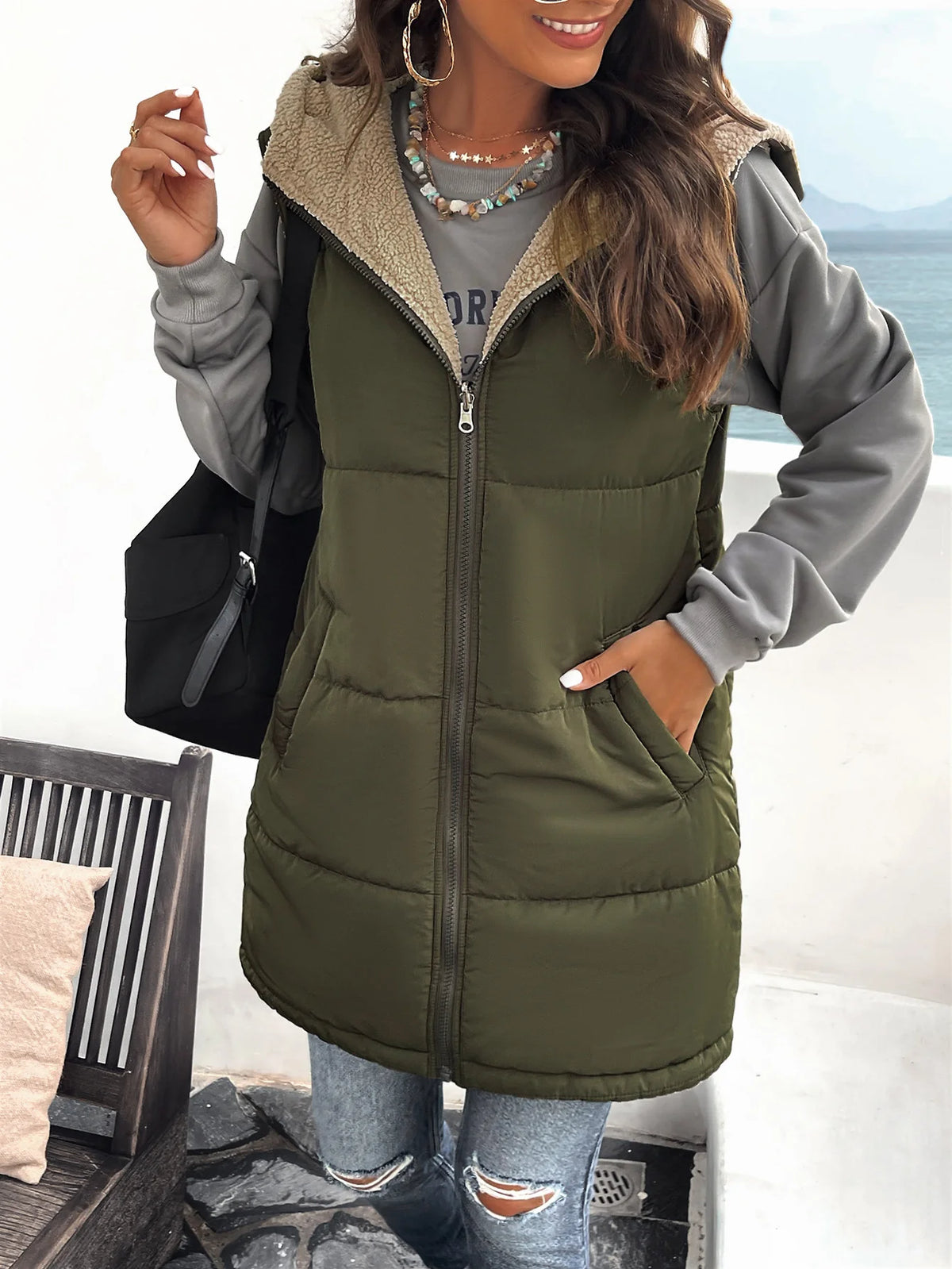 Hooded Cotton Jacket