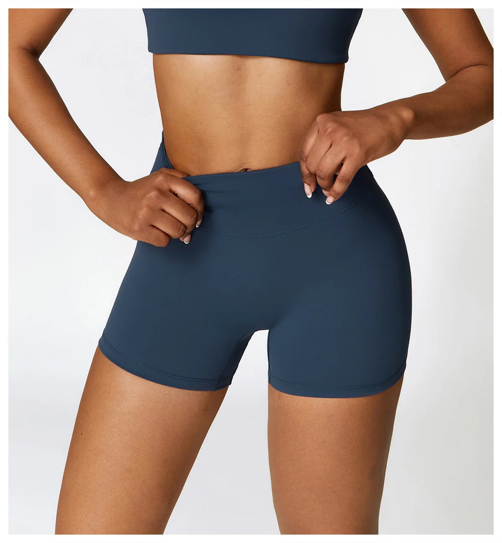 High Waist Sports Tight Shorts