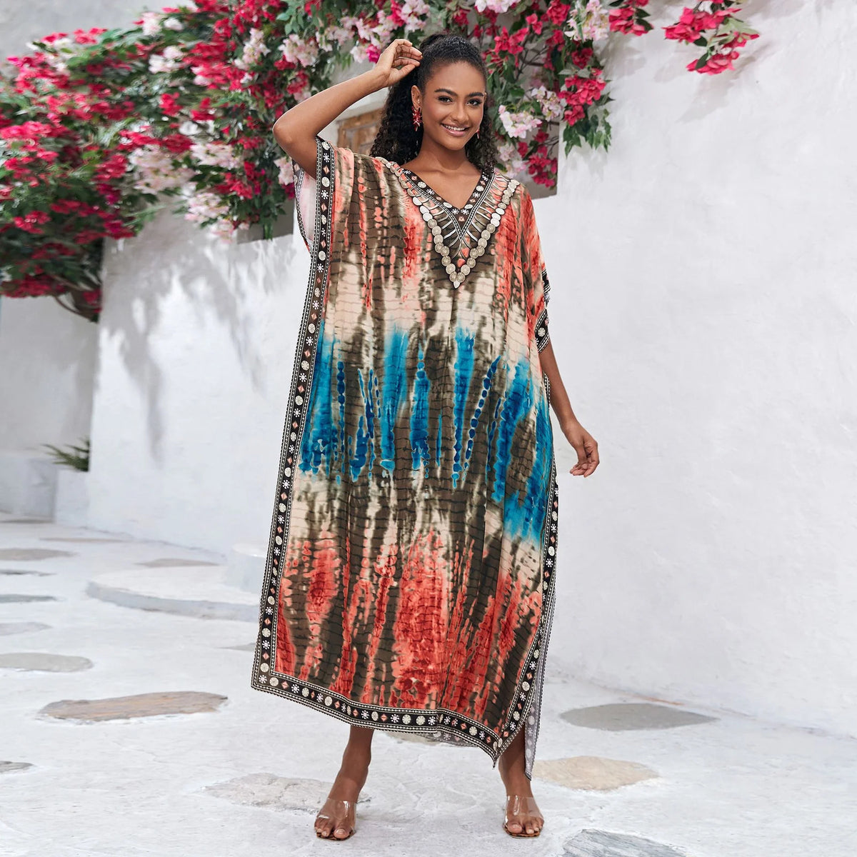 Beach Blouse With Print