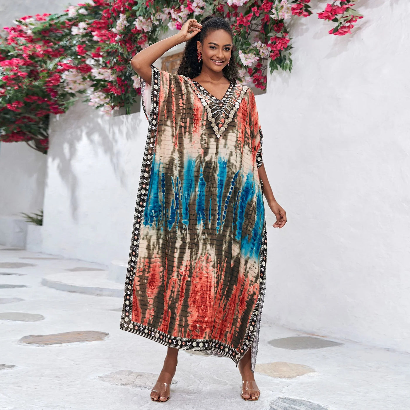 Beach Blouse With Print