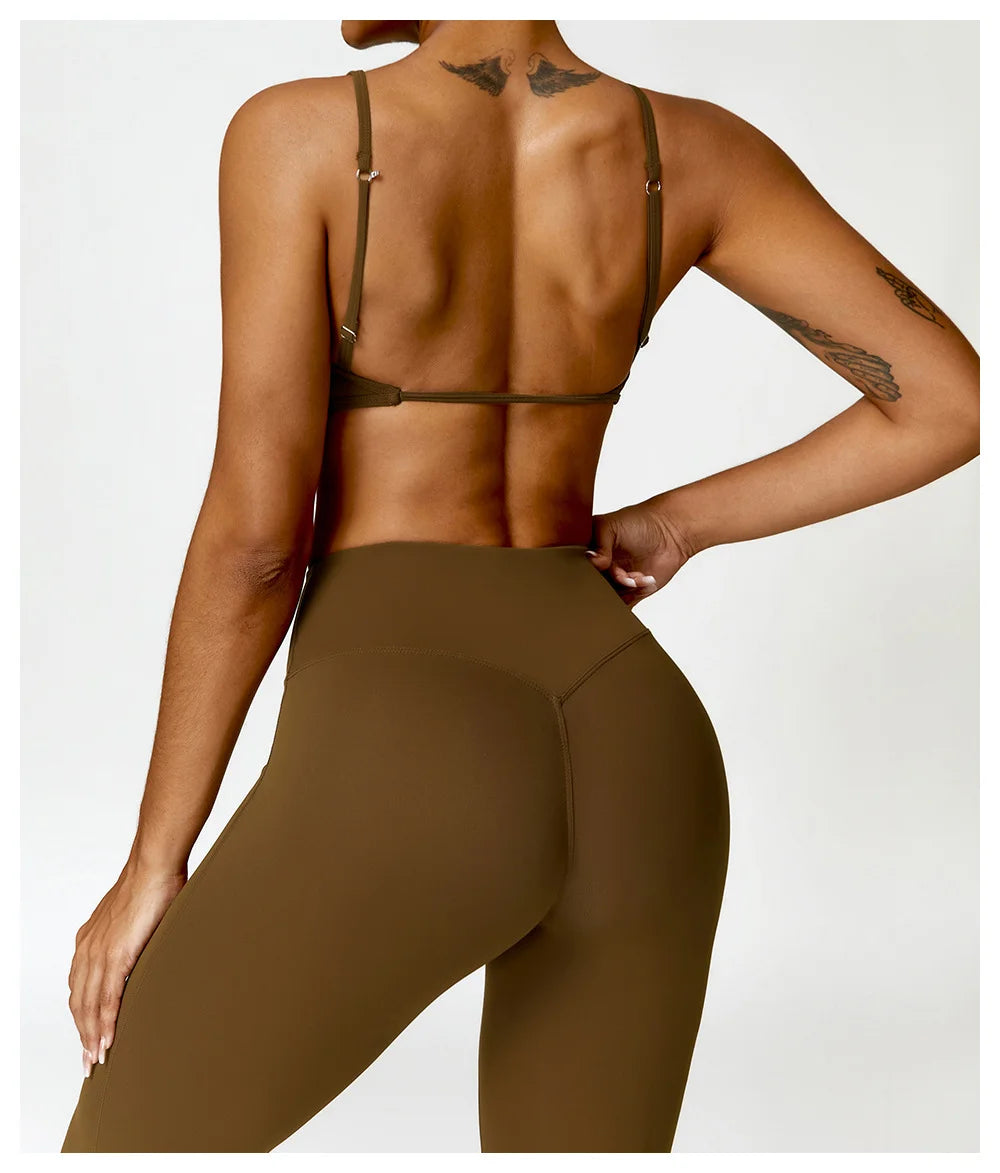 Tight Sports Bra for Running Cute Back