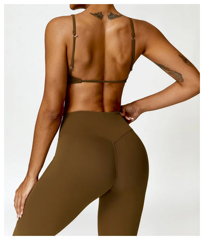 Tight Sports Bra for Running Cute Back