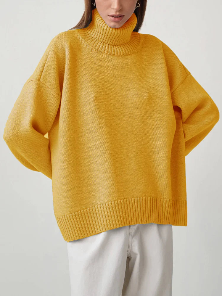 Overside High Neck Sweater