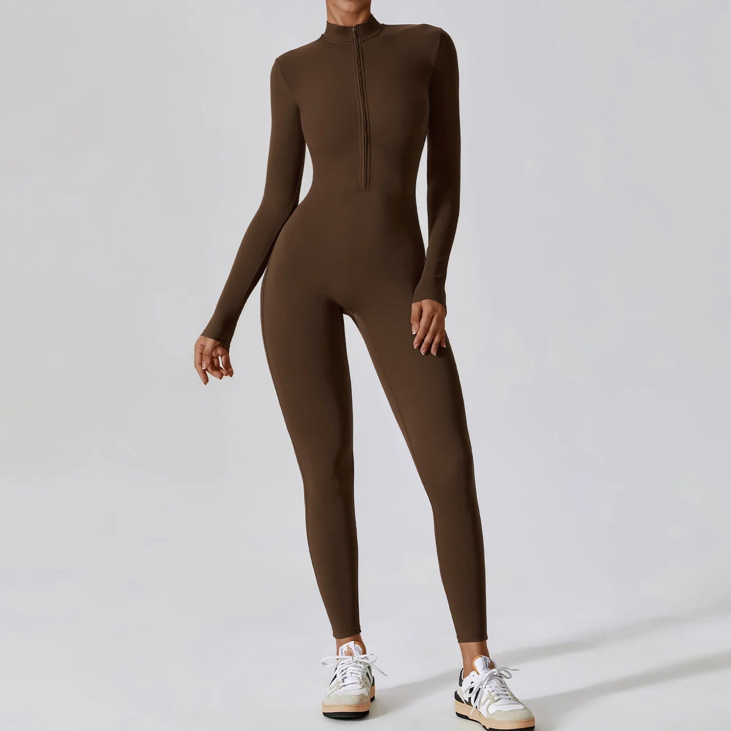 Long Sleeve Sport Jumpsuit