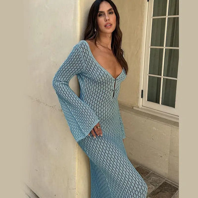 Long Knitted Dress
