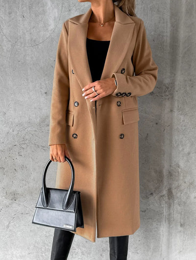 Fitted Coat With Buttons
