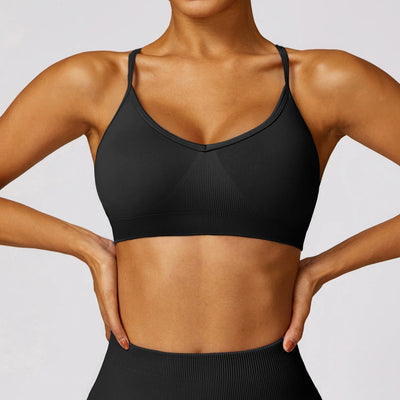Quick Dry Seamless Sports Bra