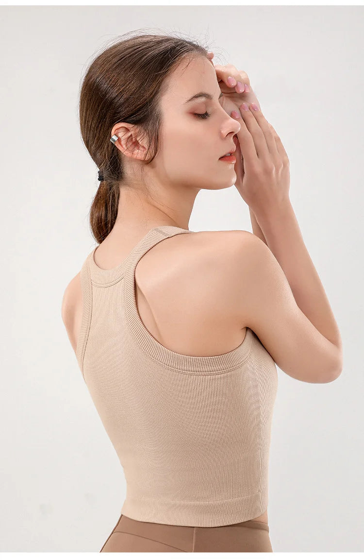 All-in-One Cross Back Sports Vest