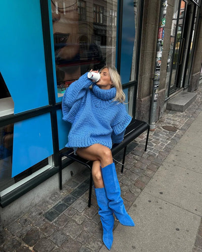 Long Sleeve Turtleneck Sweater