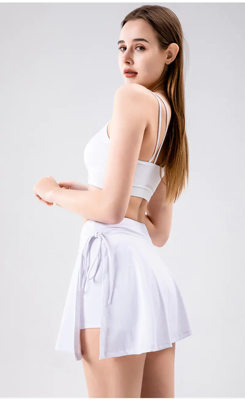 Sports Skirt With Pocket And Side Straps
