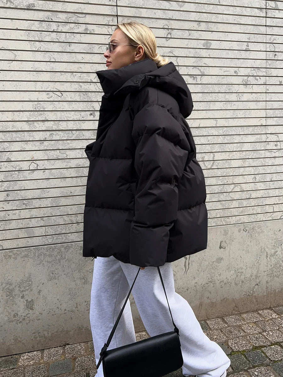 Cotton Padded Jacket Loose