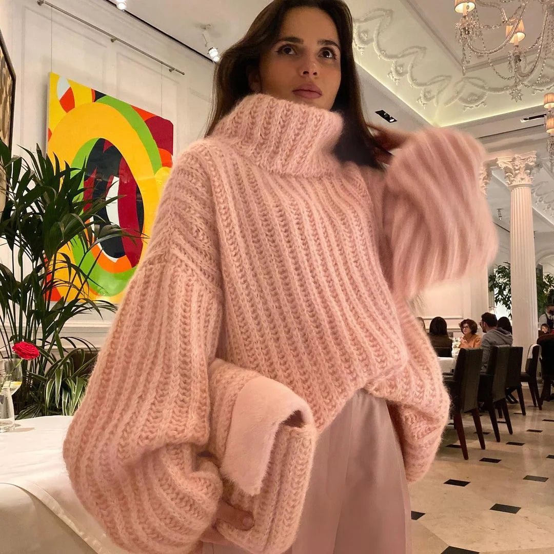 Fluffy Sleeve Sweaters