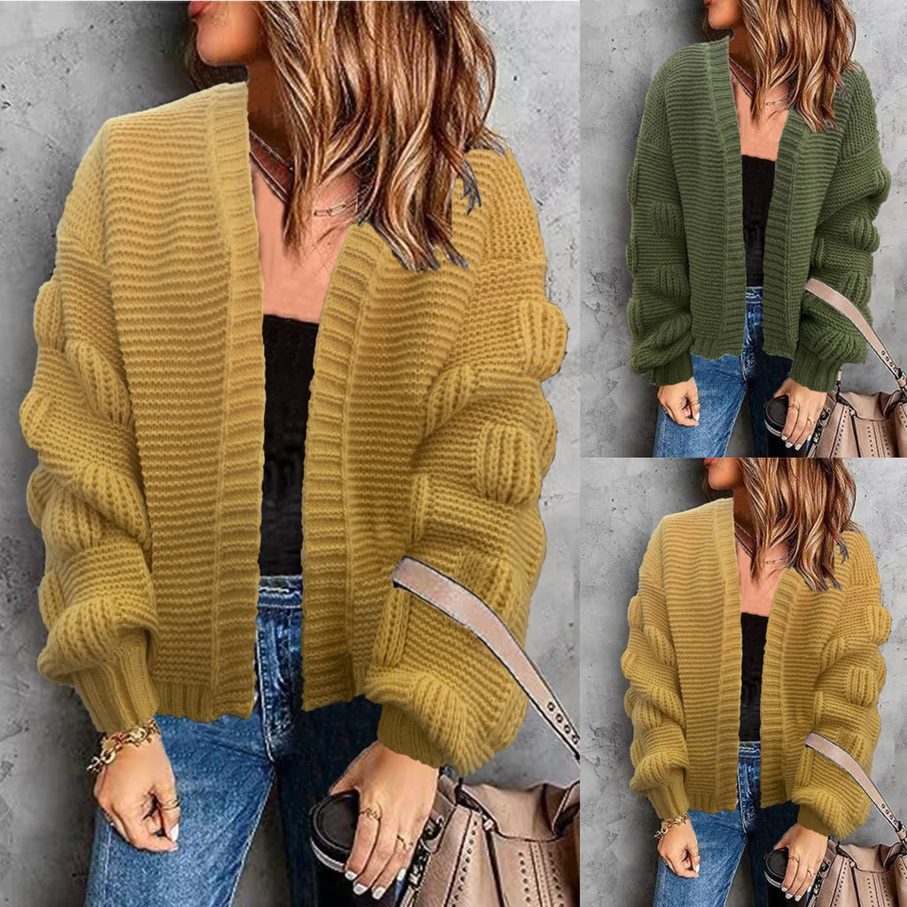 Knitted Sweater Cardigan Jacket
