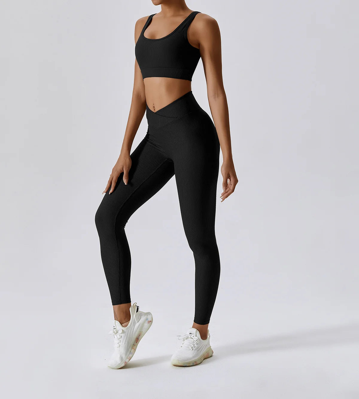 High Waist Color Tight Sports Pants