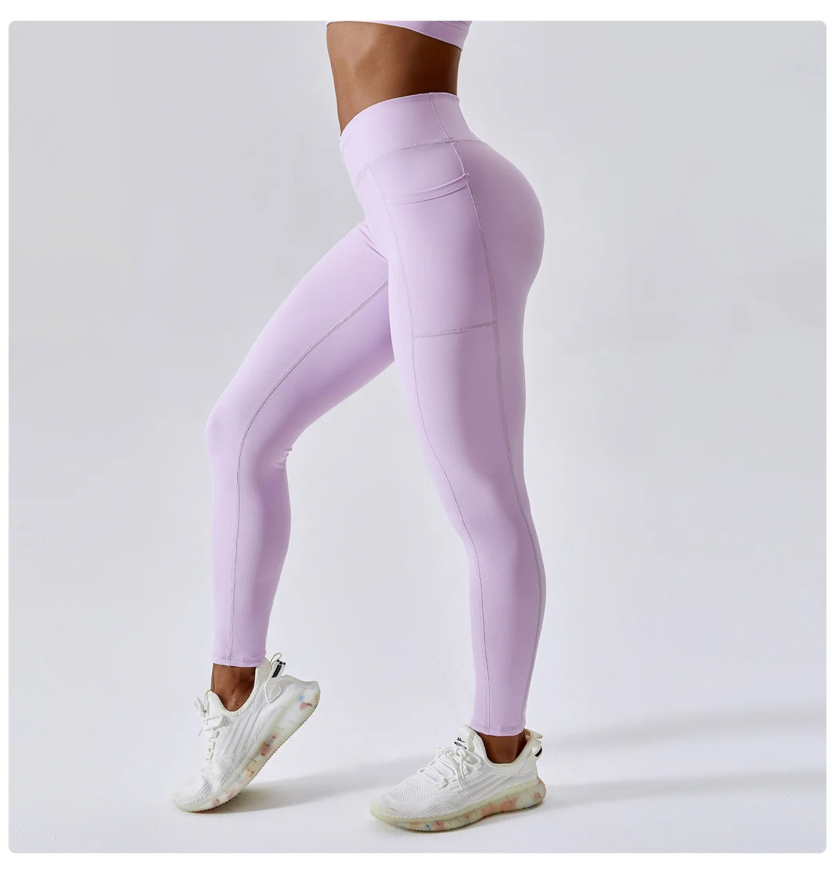 Sport Pants With Quick-drying Pocket And Crossed Waist