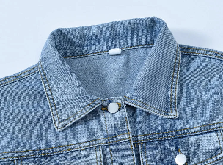 Retro Blue Jeans Jacket