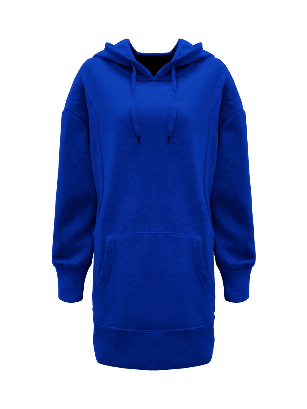 Hooded Baggy Solid Color