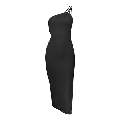Women’s Adjustable Single Sided Straps Slim Straps Dress Backless Backpacks Sexy Base Skirt Slim