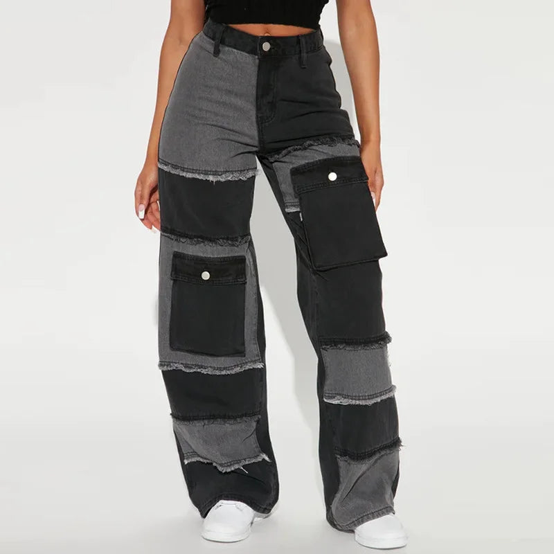Straight Jeans With Pockets
