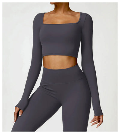 Long Sleeve Fitted Top
