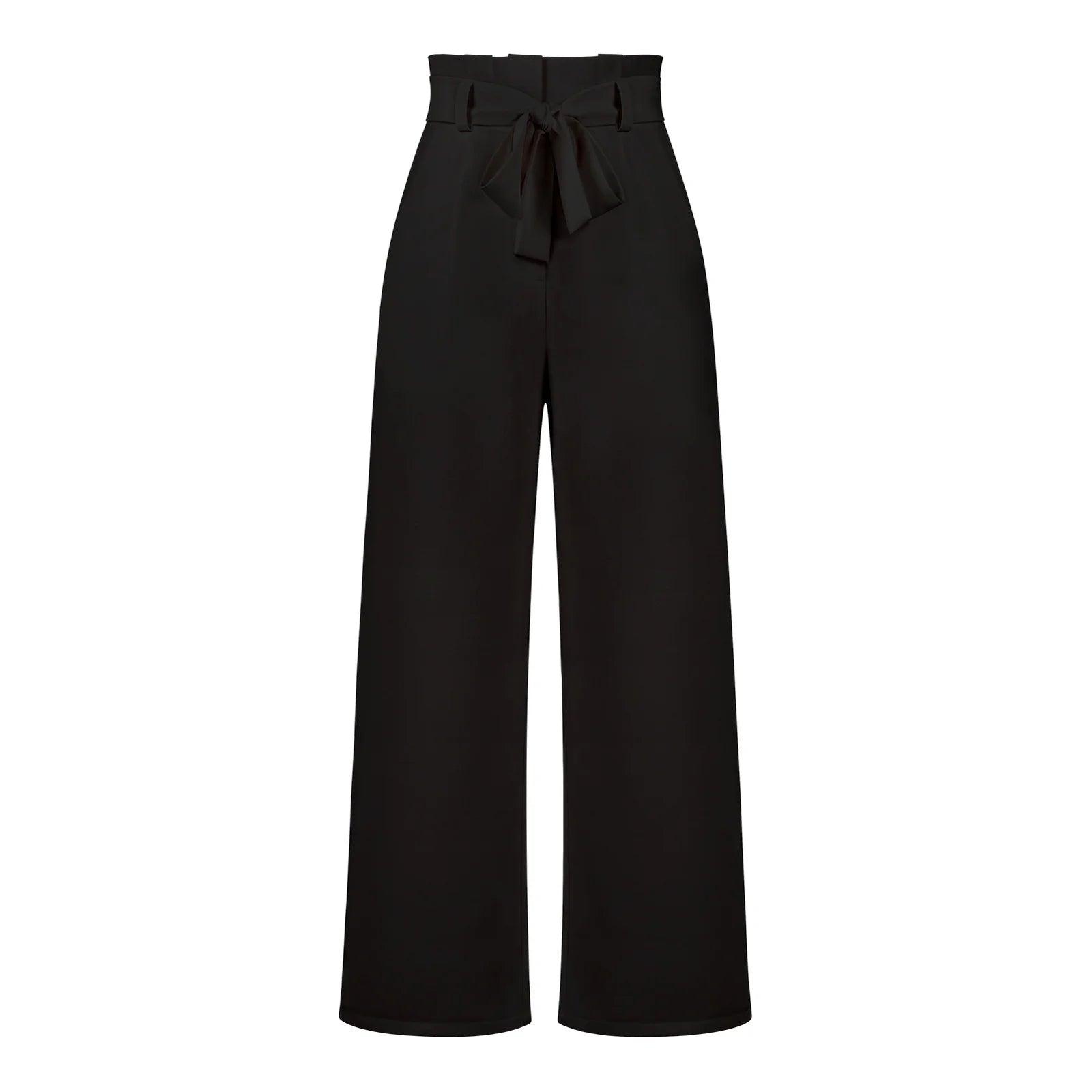 Casual Trousers With Wide Legs