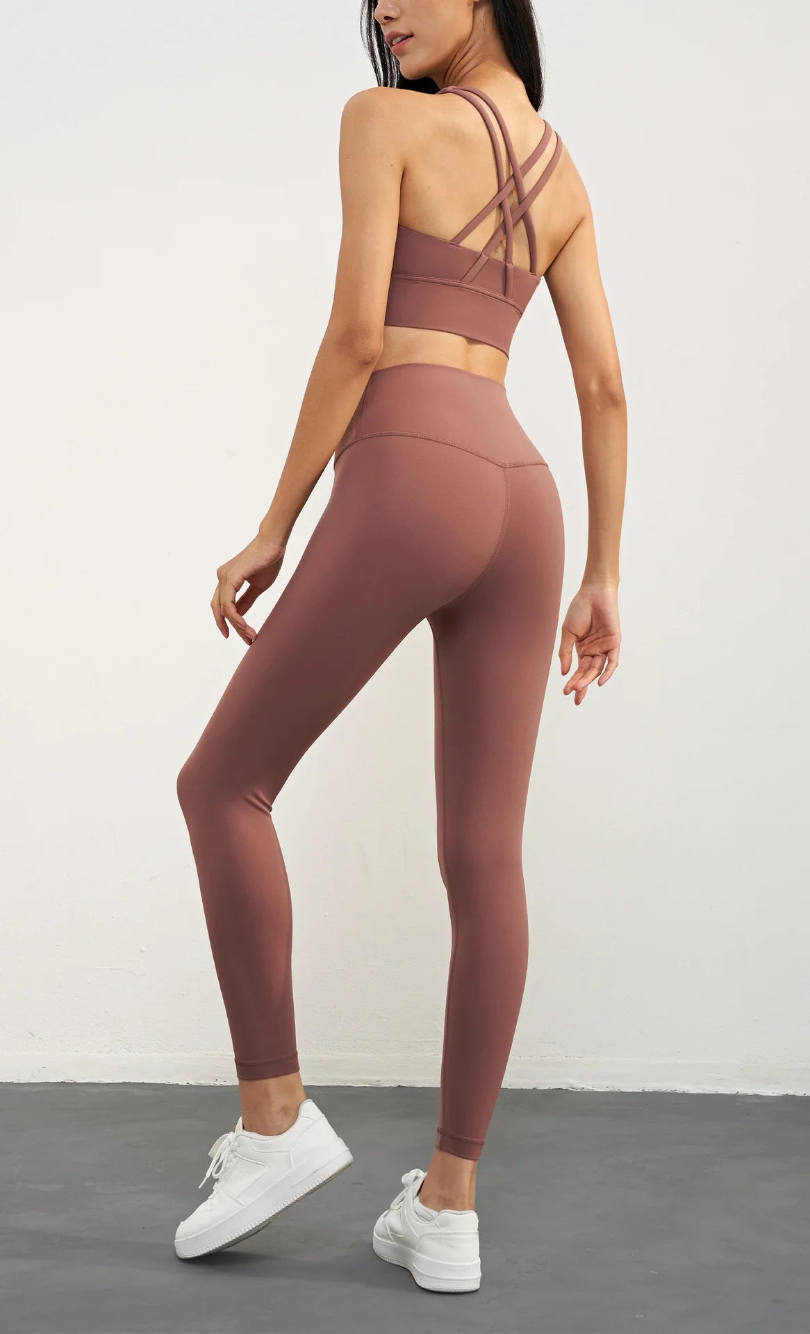 Thicken Sanded Nude Yoga Pants