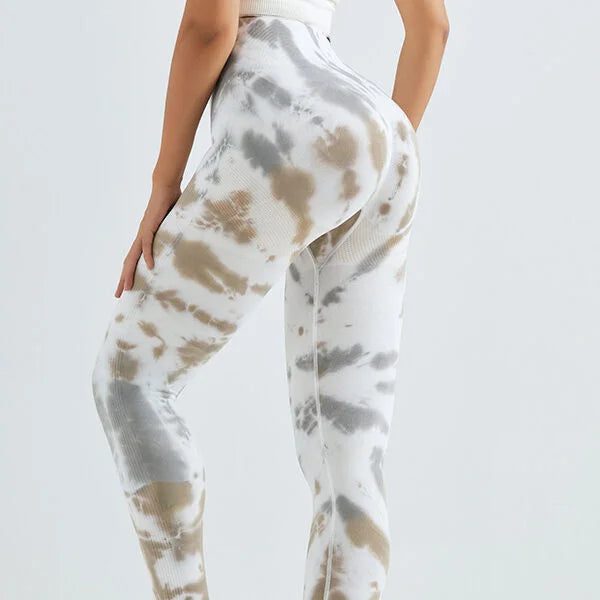 Tight Fitness Sports Pants Zebra Colors