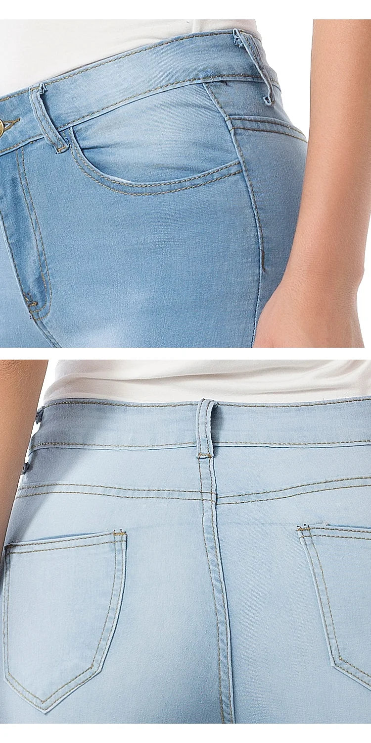 Denim Small Foot Pants Women’s