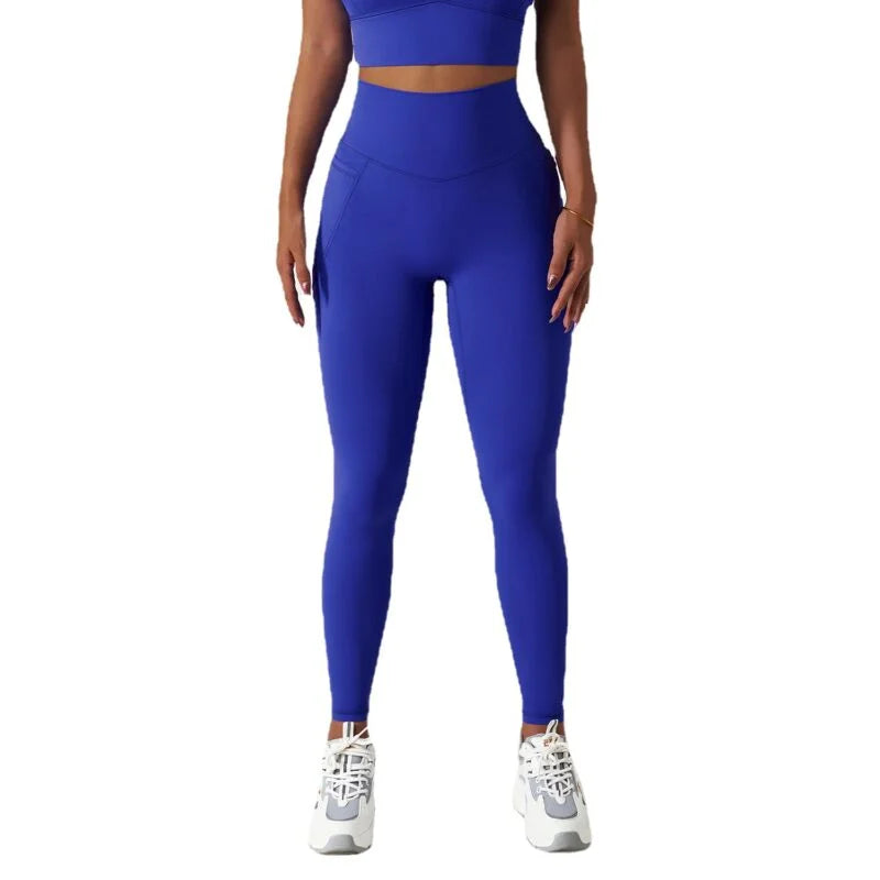 Slim Fit Hip Lift Shorts With Pocket Quick Dry