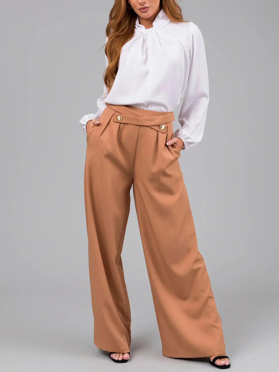 Baggy Straight Leg Pants