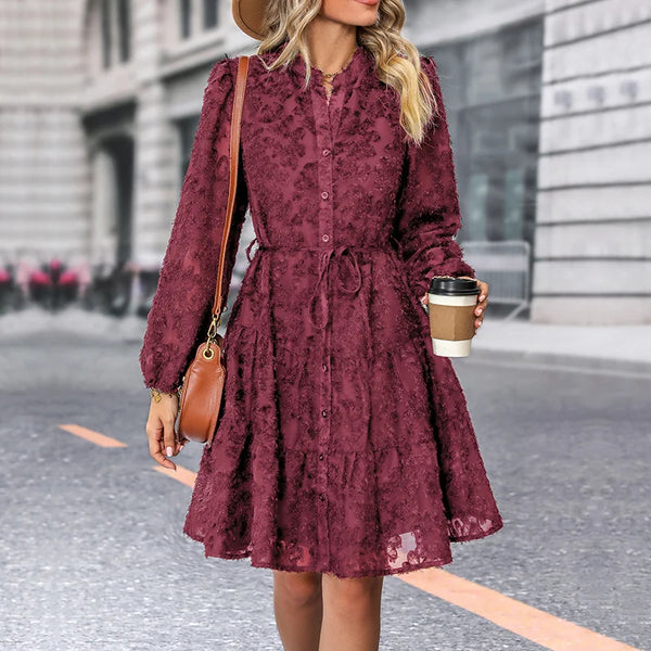 Long Sleeve Bell Dress