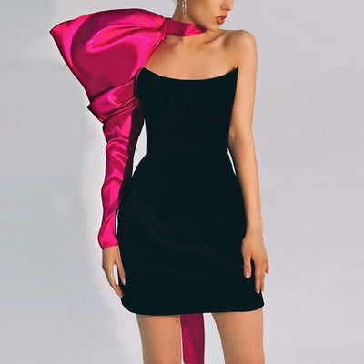 Fishbone Slimming Dress