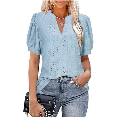 V Neck New Women’s T-Shirt